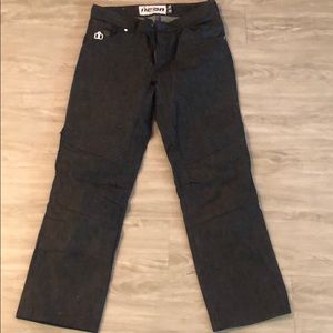 Icon Hooligan motorcycle pants.